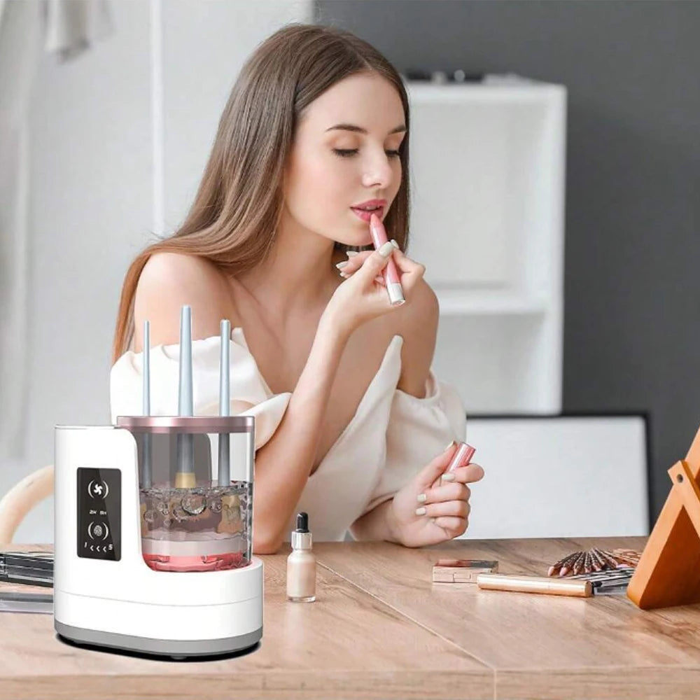 Effortless Brush Cleaning System™