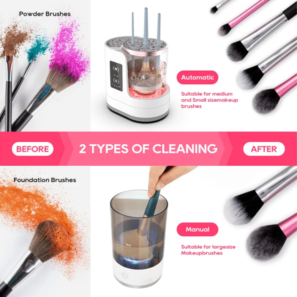 Effortless Brush Cleaning System™